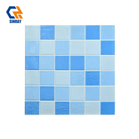 Azulejos de Porcelana Sinray - Antideslizantes, Resistentes a Ácidos, Antibacterianos, Resistentes al Desgaste, Textura Mate Imitación Piedra, 300x300mm, 8mm