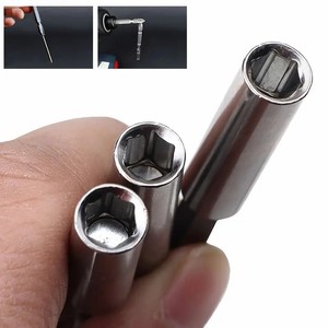 Guest Quality <b>Bit</b> Extension Rod 1/4 In Magnetic Steel Drill <b>Bit</b> Adapter For Electric Drill - Product Image 2