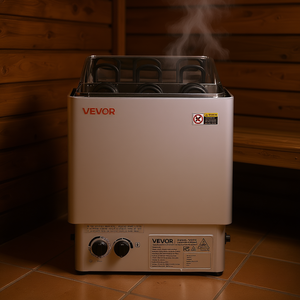 Calentador Eléctrico para Sauna Vevor de 4.5KW 240V, Estufa para Baño de Vapor Seco, 105-210 CU.FT, Modelo Comercial y Doméstico - Product Image 2