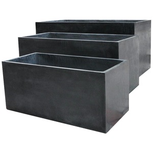 Jardinière <span class=keywords><strong>en</strong></span> béton <span class=keywords><strong>rectangulaire</strong></span> légère de haute qualité de 2025 Offres Spéciales pour la décoration de la maison et du jardin - Product Image 1