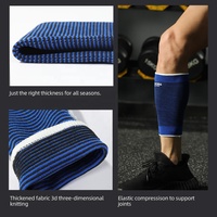VBOSi 1 Paire de Manchons de Soutien Élastiques et Respirants pour les Mollets, pour la Musculation, le Basketball, la Course à Pied, Femmes et Hommes