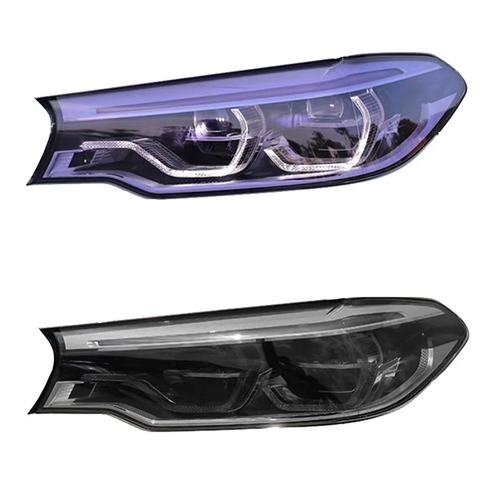 New Vision Light Controlled  Photochromic Changed Color TPU Headlight Tinted Film for Car Lamps  30cm X 15 Meters