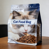 Sacs d'emballage en polypropylène tissé PP personnalisés avec impression de logo, sacs vides pour aliments pour chiens, litière pour chats, aliments pour animaux