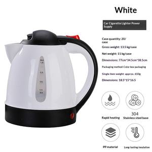 Bouilloire de voiture portable de haute qualité en gros, bouilloire de voiture 12v, bouilloire électrique multifonctionnelle pour camion 24v, 1L - Product Image 6