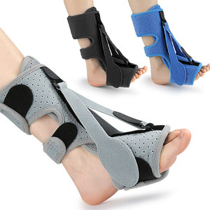 Orthèse pour pied tombant, attelle de cheville à trois sangles en nylon, taille unique, soulagement de la fasciite plantaire - Product Image 5