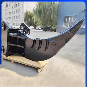 Excavatrice de roche de machine de scarificateur de dent simple de scarificateur de double dent résistante pour casser le béton - Product Image 4