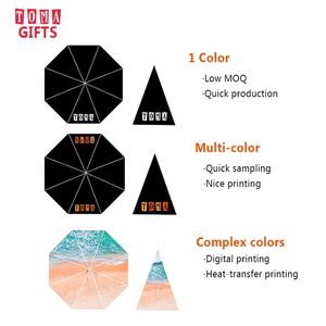 Paraguas de Golf Recto de Doble Toldo, Tamaño Grande, con Impresión de Logotipo Personalizado, Apertura Automática, en Negro, Rojo y Gris, Regalos Promocionales Empresariales - Product Image 6