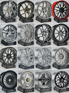 Bku 2 Piece Forged 5x120.65 5x120 Wheels for Chevrolet <strong>Corvette</strong> C7 C8 C6 C5 ZR1 Z06 19 20 21 22 Inch Brushed Alloy Rims - Product Image 5