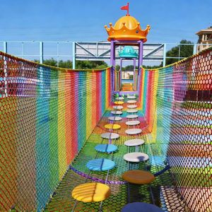 Toboggan Commercial en Acier pour Enfants : Structure Exquise, Fabrication <span class=keywords><strong>de</strong></span> Qualité, <span class=keywords><strong>Prix</strong></span> Compétitif – Aire <span class=keywords><strong>de</strong></span> Jeux Extérieure Non Motorisée pour Parc d'Attractions - Product Image 1