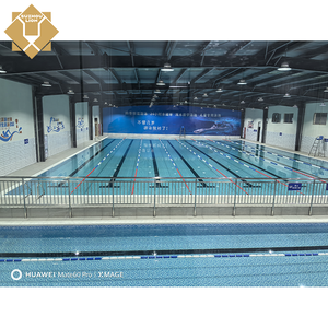 Piscine enterrée de luxe avec <span class=keywords><strong>maison</strong></span> conteneur, éclairage LED personnalisé, filtration écologique, design contemporain, modèle 30 pieds - Product Image 5