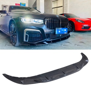 Pare-chocs avant en carbone style M avec lèvre de spoiler et séparateur Sword Chin, état neuf, pour BMW Série 7 G11 G12 LCI M Sport 2019+ - Product Image 2