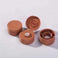 Couvercle rabattable en silicone en plastique pour sauce, shampoing, revitalisant, utilisation d'un bouchon de sauce en plastique à presser
