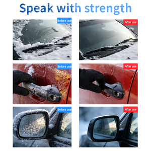 <span class=keywords><strong>Spray</strong></span> dégivrant pour pare-brise de voiture 300 ml, agent de dissolution rapide de la neige, formule douce, nettoyant dégivrant pour vitres d'automobile - Product Image 5