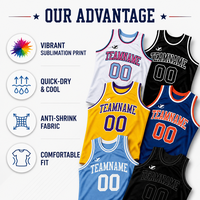 Ensemble de maillots de sport surdimensionnés personnalisés multicolores, impression par sublimation 3D, maille respirante, vêtements d'équipe OEM/ODM