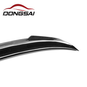 Becquet noir brillant en Fiber de carbone de Type PSM, aileron pour coffre arrière, <span class=keywords><strong>BMW</strong></span> série 4 F32 420i 435i <span class=keywords><strong>F82</strong></span> <span class=keywords><strong>M4</strong></span> CS <span class=keywords><strong>GTS</strong></span> 2013 + - Product Image 6