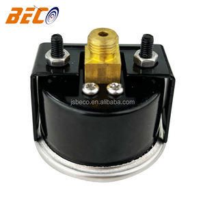 <span class=keywords><strong>Beco</strong></span> Fábrica Venda Direta 40MM bar <span class=keywords><strong>Pressure</strong></span> <span class=keywords><strong>Gauge</strong></span> Caixa De Aço Preto Com U Braçadeira 1/8 Rosca Manômetro 100psi - Product Image 4