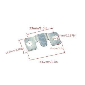 Conector de Gancho en Forma de Y de Acero Inoxidable para Montaje de Muebles y Soporte de Pared - Product Image 2