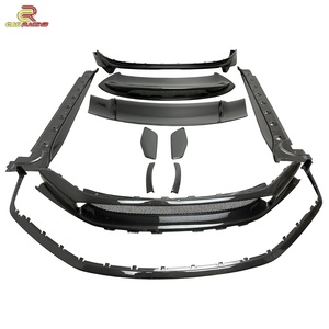 OEM Style Dry Carbon Fiber Auto Parts Body Kit With Front Lip Rear Spoiler Rear <b>Diffuser</b> Side Skirts for Porsche 992 GT3 2024 - Product Image 1