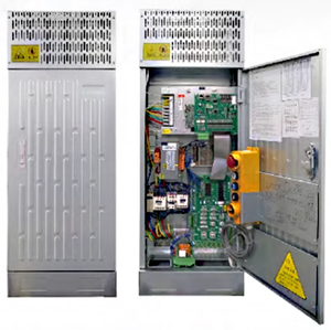 현대식 3상 380V/220V 승강기 제어반 C7000 강철 부품 승객용 엘리베이터 기어리스 견인기 호텔용 - Product Image 2