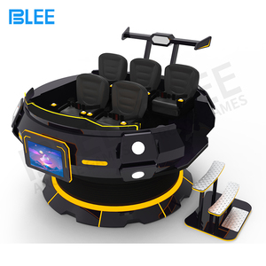 Gane dinero 9d 360 Vr <span class=keywords><strong>Simulator</strong></span> 5 jugadores Simulador de vuelo eléctrico Plataforma Vr Equipo de cine para Vr Theme Park - Product Image 3