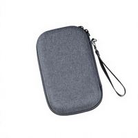 Sac Organisateur d'Accessoires Numériques Multi-Couches en EVA avec Fermeture Éclair, Étanche, Antichoc, Portable pour Voyage