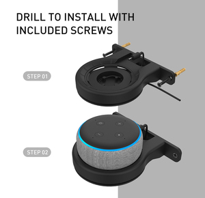 Echo Dot Wall VoiceAssistant Support de montage pour haut-parleur, gain de place, support de montage mural au plafond pour <span class=keywords><strong>Homepod</strong></span> Mini, - Product Image 6