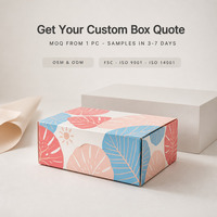 Boîte Cadeau en Carton Personnalisée pour Desserts, Biscuits, Cupcakes, Chocolats, Pâtisseries – 6 Compartiments, Couvercle Rabattable, Colorée, Vente en Gros Direct Usine