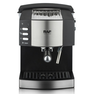 Machine à café expresso 850W avec capacité de 1,5 L, cycle de brassage double et mousseur à lait professionnel - Product Image 2