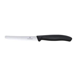 VICTORINOX - CUCHILLO DE MESA CLÁSICO SUIZO CON HOJA ONDULADA DE 11 CM - Product Image 1