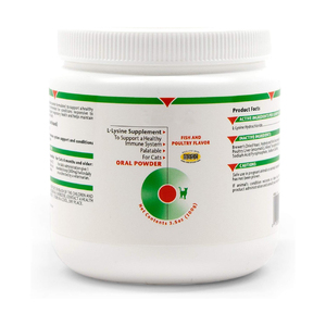 Poudre de <span class=keywords><strong>L</strong></span>-<span class=keywords><strong>Lysine</strong></span> pour la santé oculaire des chiens et chats seniors, compléments alimentaires pour la santé immunitaire et digestive des animaux de compagnie, vitamines pour chats, suppléments pour chiens et chats - Product Image 1