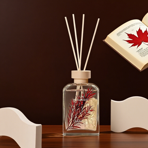 Nhà hương thơm phụ kiện 100ml Hoa <span class=keywords><strong>Reed</strong></span> khuếch tán Bộ hương thơm thơm dầu khuếch tán với gậy cho phòng tắm kệ trang trí nội thất - Product Image 4