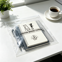Kantong Plastik Ziplock Transparan dengan Logo Custom, Segel Plastik Poly Zip Lock, Kantong Zipper Plastik untuk Kebutuhan Sehari-hari
