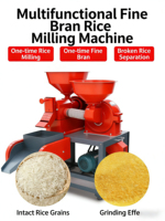 Offre Spéciale : Mini Machine Automatique Combinée pour le Riz – Décortiqueuse, Polisseuse et Broyeur de Maïs à Double Usage