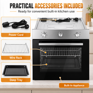 <span class=keywords><strong>Forno</strong></span> <span class=keywords><strong>Elettrico</strong></span> Multifunzione da Incasso di Lusso da 66 Litri con Controllo della Temperatura, Ventilatore a Convezione, in Acciaio Inossidabile, <span class=keywords><strong>Forno</strong></span> per <span class=keywords><strong>Pizza</strong></span> <span class=keywords><strong>Ooni</strong></span> - Product Image 1