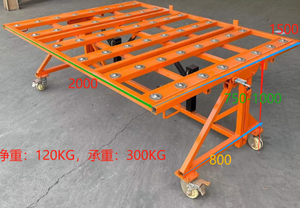 Raizi झुकाना स्लैब परिवहन गाड़ी ट्राली countertop स्थापना गाड़ी के लिए ग्रेनाइट संगमरमर पत्थर - Product Image 5