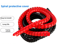Chine Fournisseur CE approuvé 32mm Spiral Wrapping PE/PP Cable Tidy Kit Factory Price Cable Sleeves