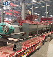 Laveuse de billes à double spirale haute capacité pour l'exploitation minière, directement de l'usine
