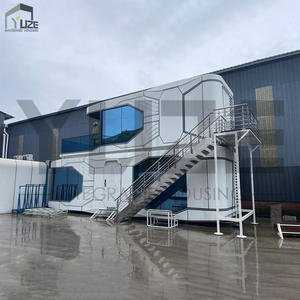 Modern Luxury Double Story Capsule Hotel Bedrooms Wholesale Mobile Smart Interior Space Capsule Home - Product Image 1