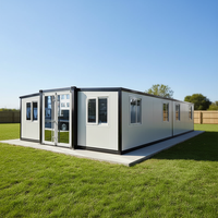TOPPRE Maison conteneur extensible 20Ft 30Ft 40Ft, 1 2 3 4 5 6 chambres, préfabriquée, pliable, Villa conteneur, Australie