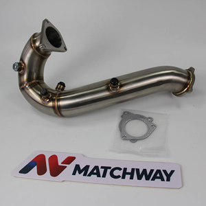 ท่อไอเสียสแตนเลส MATCHWAY ขัดเงา เชื่อมด้วยวิธี TIG 100% สำหรับ <span class=keywords><strong>Audi</strong></span> A4 A5 B8 <span class=keywords><strong>Q5</strong></span> 2.7 3.0 TDI ปี 2007-2013 - Product Image 1
