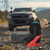Vente chaude Nico 18000mah Acmount Power Pack 4000a Booster de batterie de voiture Compresseur d'air avec écran Lcd Jump Star