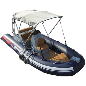 14ft RIB 430 Sợi Thủy Tinh Sườn Inflatable Thuyền Với Tùy Chọn Trung Tâm Điều Khiển - Product Image 6