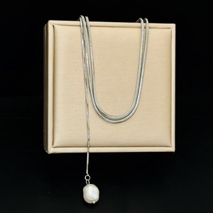 N558 nuova collana di gioielli a <span class=keywords><strong>catena</strong></span> regolabile in metallo in acciaio inossidabile con osso di serpente Extra lungo <span class=keywords><strong>catena</strong></span> di maglioni a forma di serpente - Product Image 4