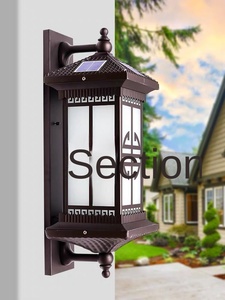 European Outdoor Led square up and Down Lamp Outdoor Wall Lamp Main Body Aluminum Waterproof 3000K 5W Outdoor Wall Lamp - Product Image 3