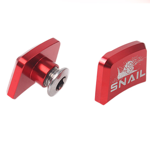 Vis de manivelle SNAIL pour VTT, en alliage d'aluminium 7075, vis de plateau de <span class=keywords><strong>pédalier</strong></span> simple, vis de manivelle carrée ou ronde pour vélo de montagne ou de route - Product Image 5