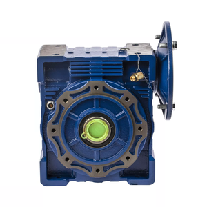 Aluminum <b>Worm</b> Transmission Speed Reducer Gearbox Industrial NMRV110 for Farm Machinery Industries ODM Customization Supported - Product Image 4