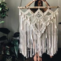 Porte-plante mural suspendu en macramé, accessoire de décoration de maison de bonne qualité, vente en gros, PH469
