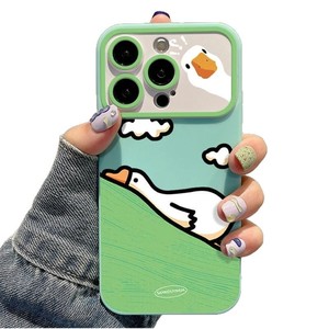 Nueva Funda Protectora de TPU con Diseño de Pato para Apple iPhone XS XR XSMAX 11 12 13 14 15 16 Plus Pro Promax 16e 17 Air - Product Image 4