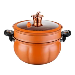 New Pumpkin Pot Micro Pressure Pot Soup Pot Non Stick Pot Multifunctional Micro Pressure Cooking Pot Pressure Pot