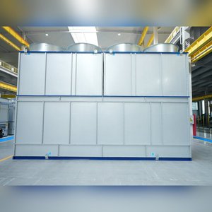 Condenseur évaporatif à flux croisé, équipement d'évaporation industriel pour chambre froide, chaîne du froid, réfrigération, économie d'énergie - Product Image 2